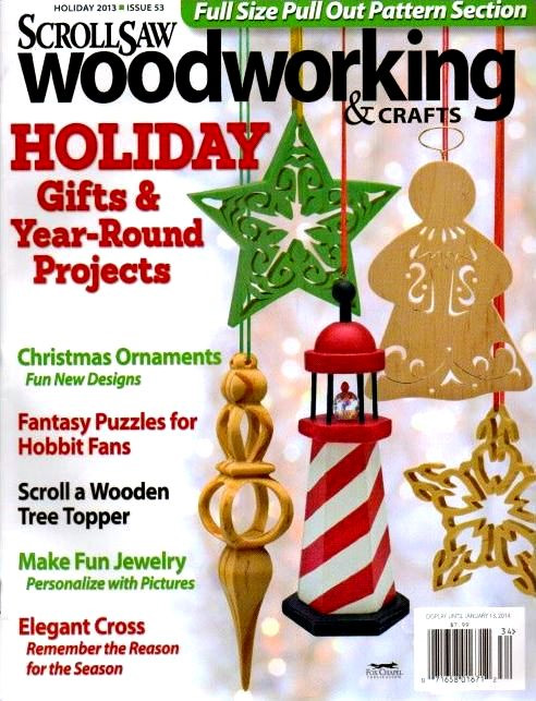 Scrollsaw Woodworking &amp; Crafts 53 – Holiday 2013
