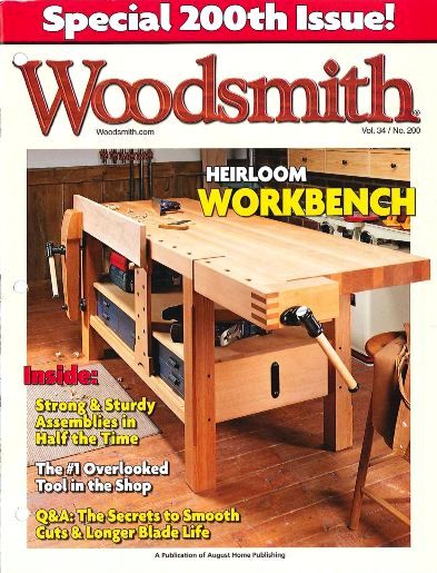 Revista Woodsmith 200 -Abril Mayo 2012- PDF Carpinter a 