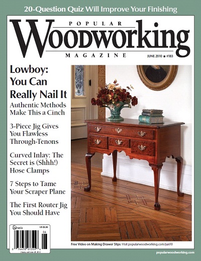Revista Popular Woodworking #183 -Junio 2010- PDF